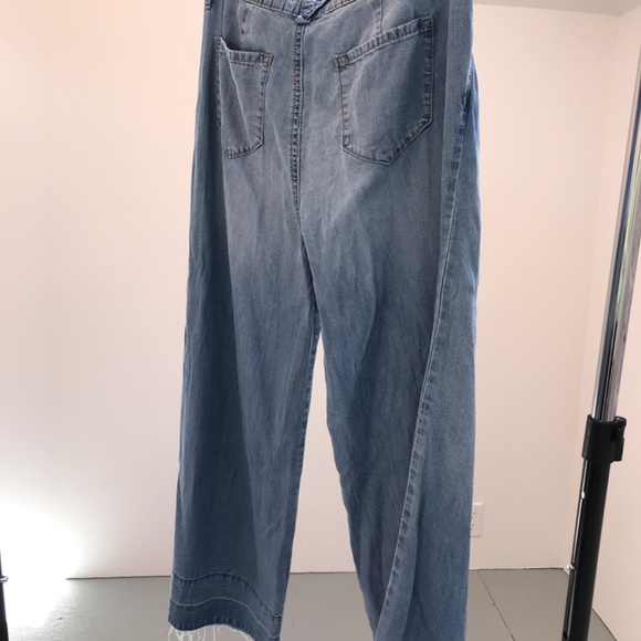 WIde-legged Crop  Jean - Picture 1 of 5